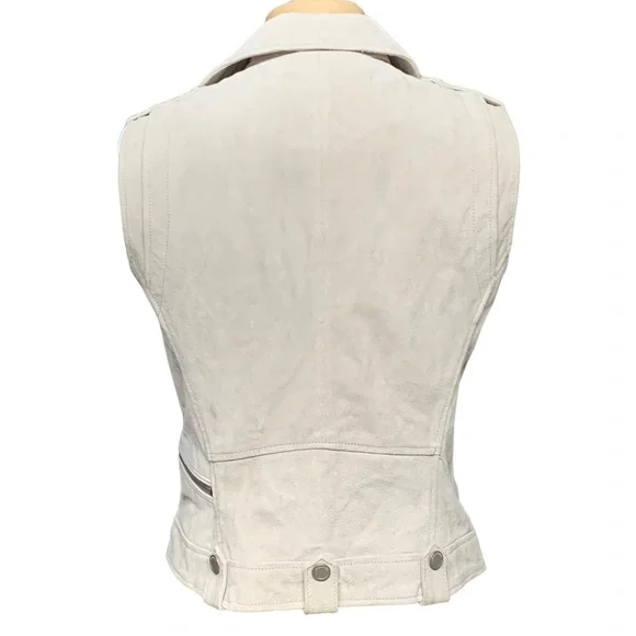 BLANK NYC, Genuine Suede Moto vest - Picture 5 of 10